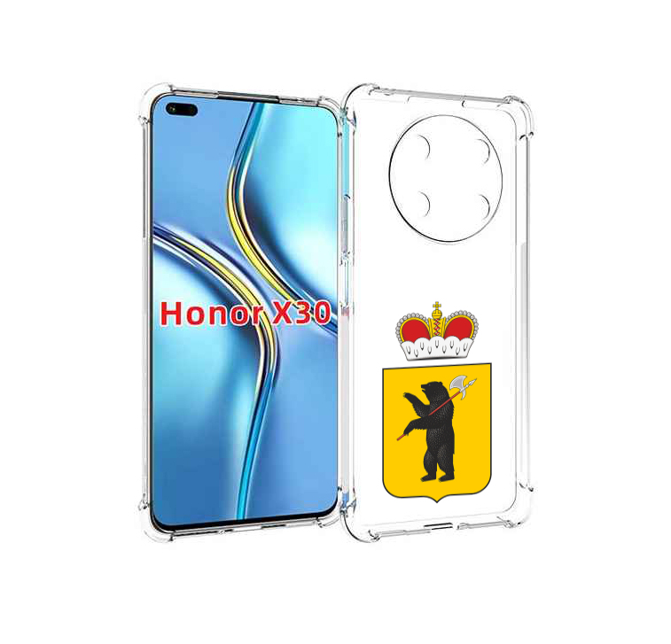 

Чехол MyPads герб-ярославская-область для Honor X30 / Magic4 Lite 5G, Прозрачный, Tocco