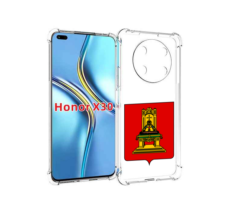 

Чехол MyPads герб-тверская-область для Honor X30 / Magic4 Lite 5G, Прозрачный, Tocco