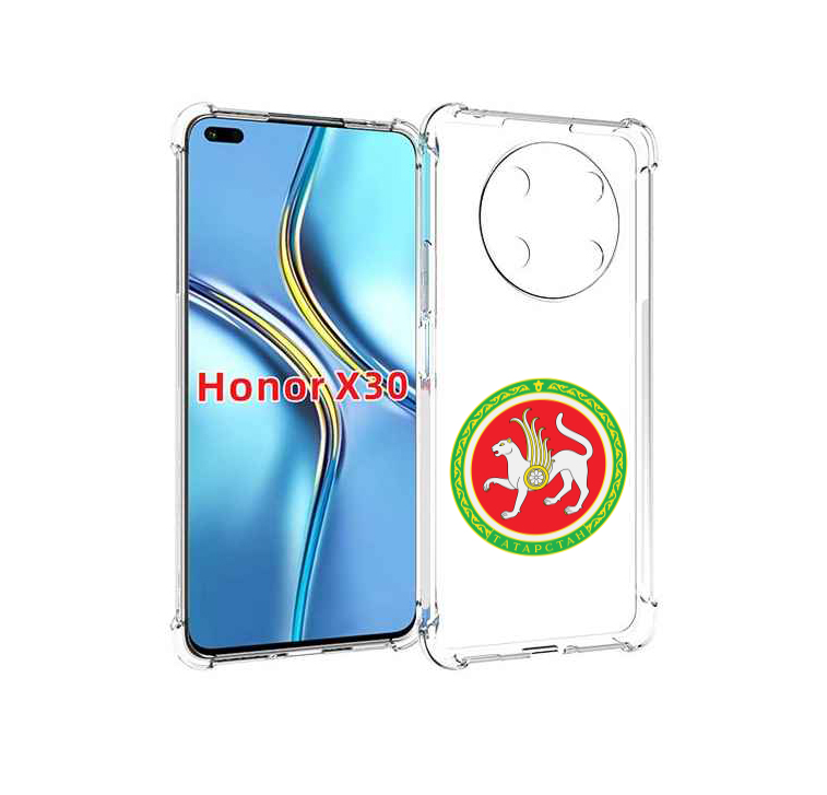 

Чехол MyPads герб-татарстан-казань для Honor X30 / Magic4 Lite 5G, Прозрачный, Tocco