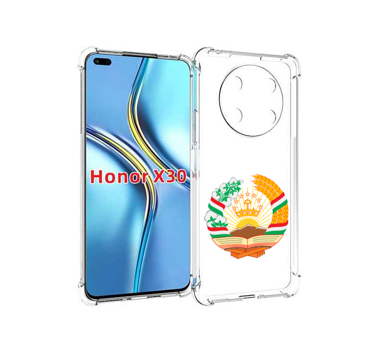 

Чехол MyPads герб-таджикистана для Honor X30 / Magic4 Lite 5G, Прозрачный, Tocco