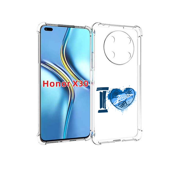 

Чехол MyPads ФК я люблю зенит для Honor X30 / Magic4 Lite 5G, Прозрачный, Tocco