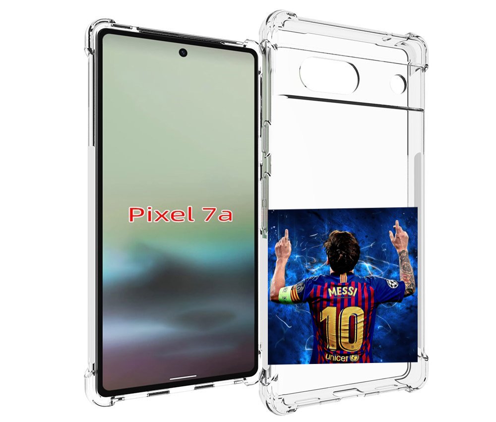 

Чехол MyPads Месси-10 мужской для Google Pixel 7A, Tocco