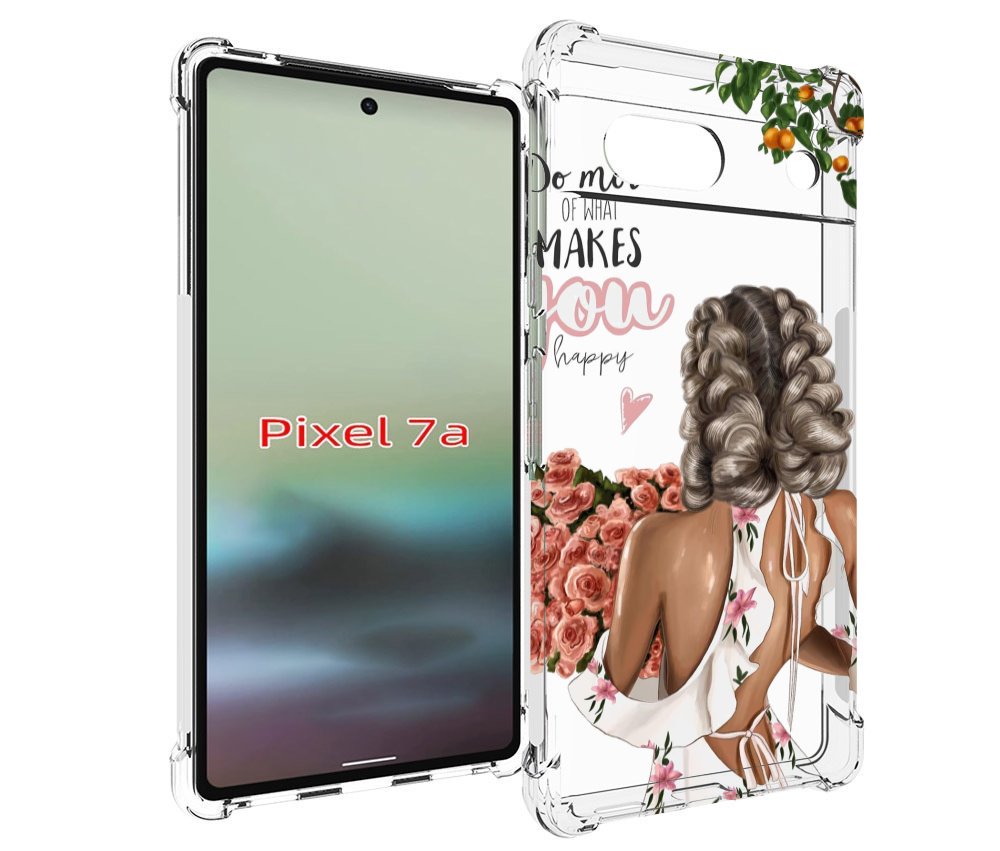 

Чехол MyPads Мелочи-делают-тебя-счастливой для Google Pixel 7A, Tocco