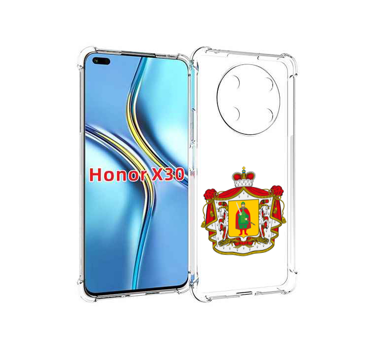 

Чехол MyPads герб-рязанская-область для Honor X30 / Magic4 Lite 5G, Прозрачный, Tocco