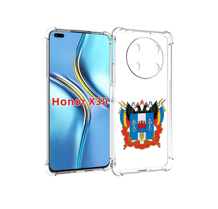 

Чехол MyPads герб-ростовская-область для Honor X30 / Magic4 Lite 5G, Прозрачный, Tocco