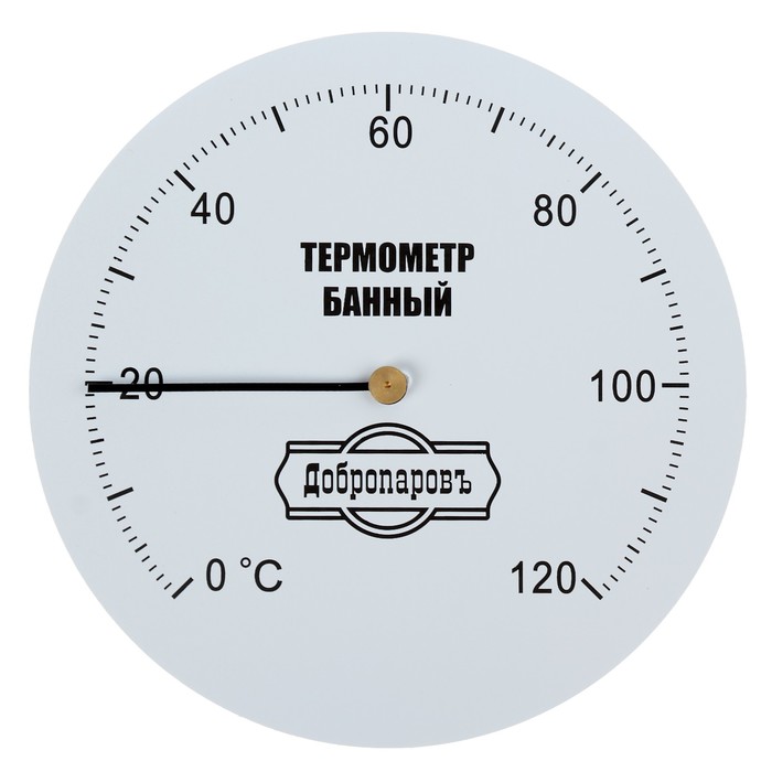 

Термометр для бани 3259312-10p, Белый