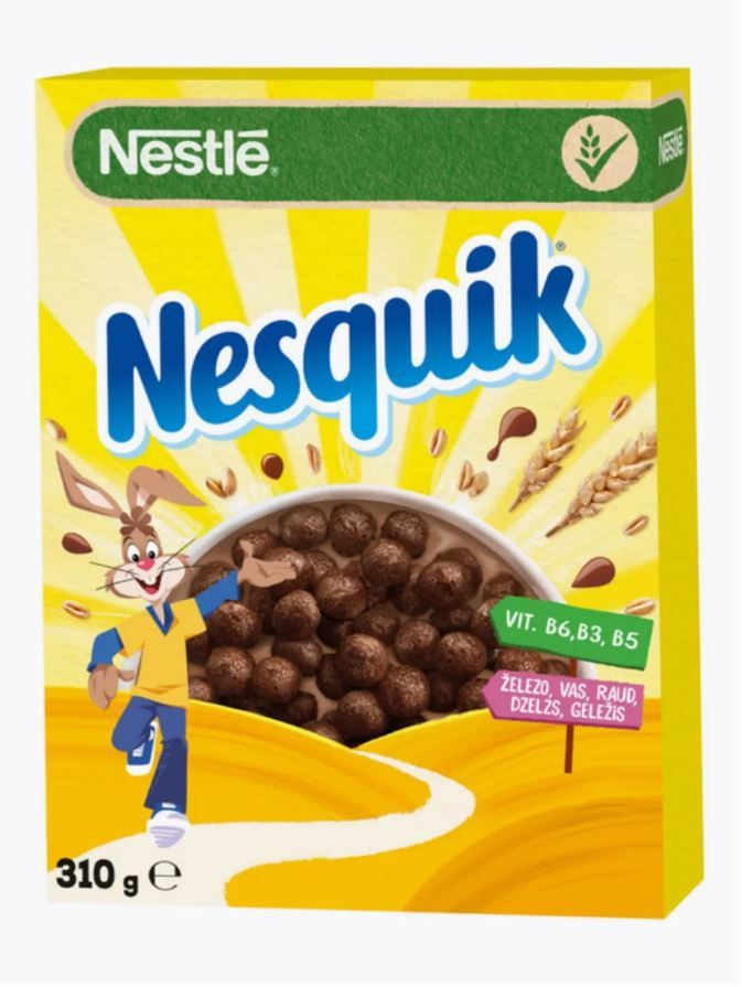 Хлопья Nesquik с шоколадным вкусом 310 г