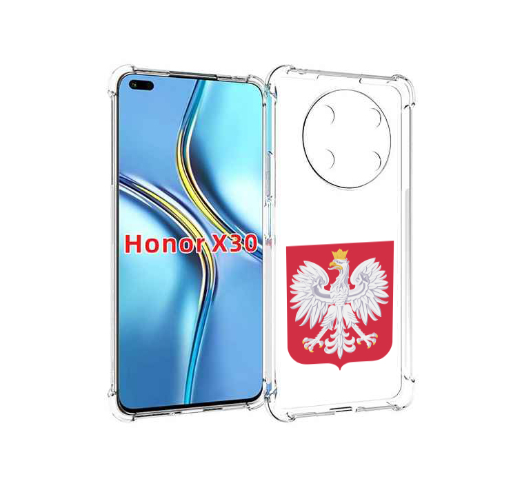 

Чехол MyPads герб-польши для Honor X30 / Magic4 Lite 5G, Прозрачный, Tocco