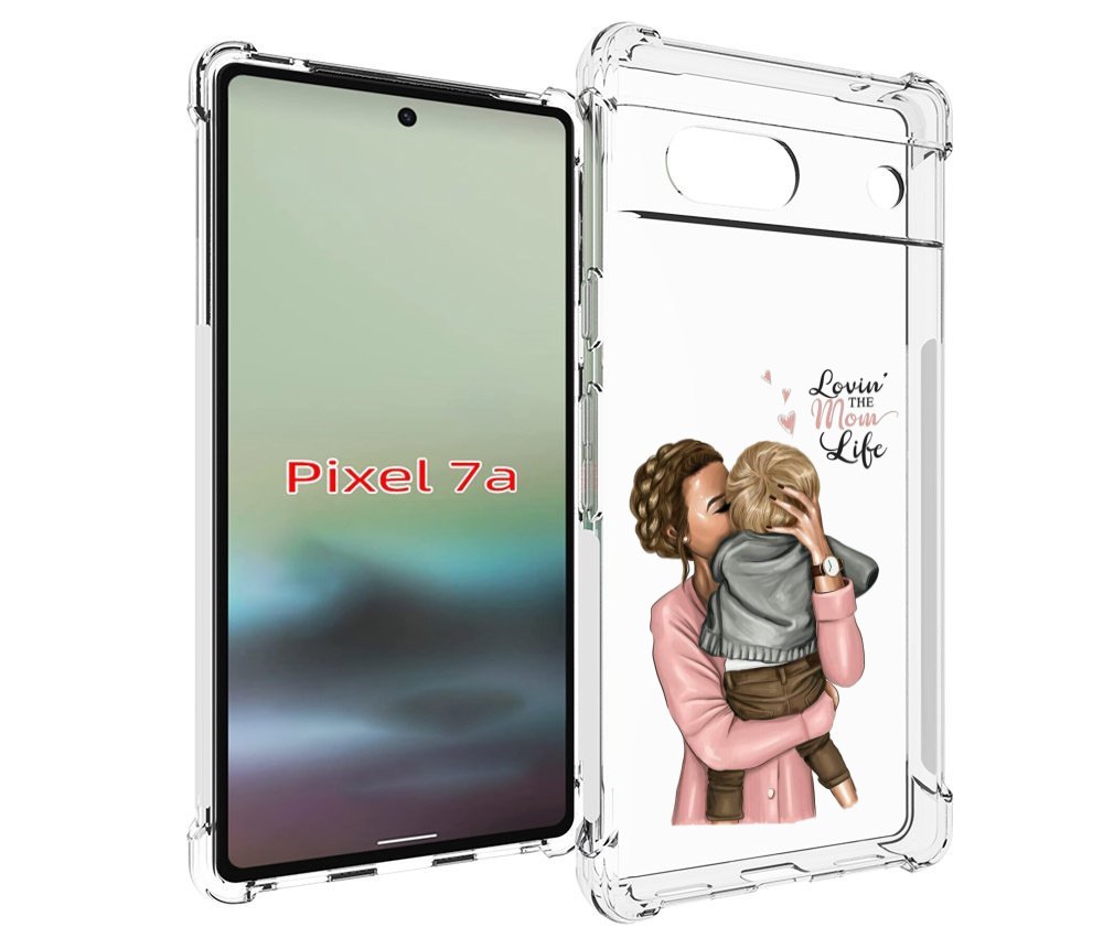 

Чехол MyPads Любовь-мамы детский для Google Pixel 7A, Tocco