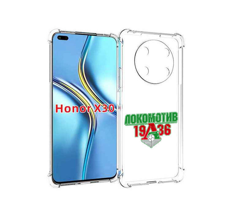 

Чехол MyPads ФК локомотив 1936 для Honor X30 / Magic4 Lite 5G, Прозрачный, Tocco