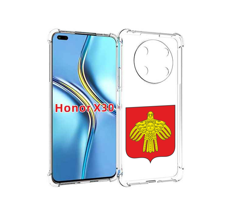 

Чехол MyPads герб-коми-сыктывкар для Honor X30 / Magic4 Lite 5G, Прозрачный, Tocco