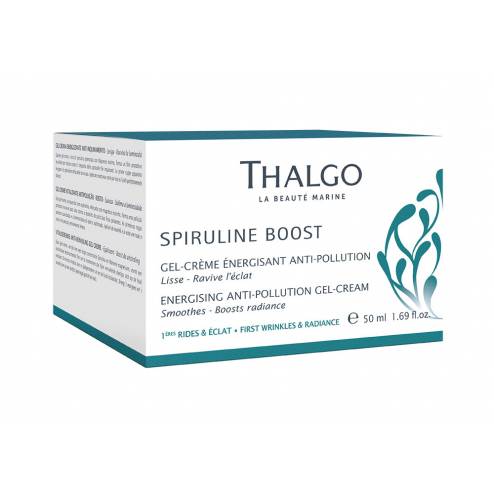 Купить Гель-крем для лица Thalgo Spiruline Boost Energising Anti-Pollution Gel-Cream 50 мл