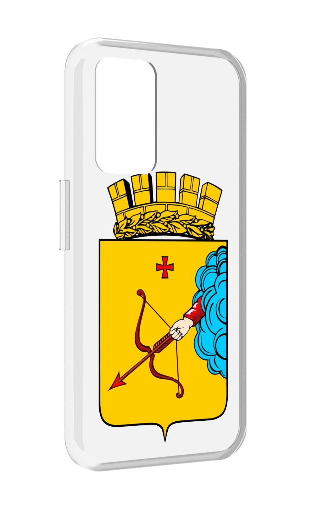 

Чехол MyPads герб-кировская-область для Realme GT Neo3T, Прозрачный, Tocco