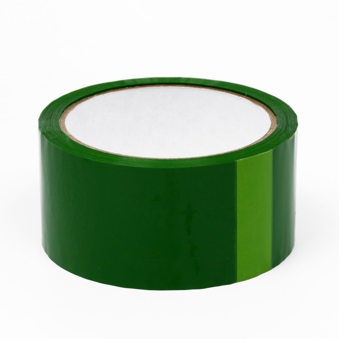 Клейкая лента 48x50 45 мкм, зеленый (6 шт)