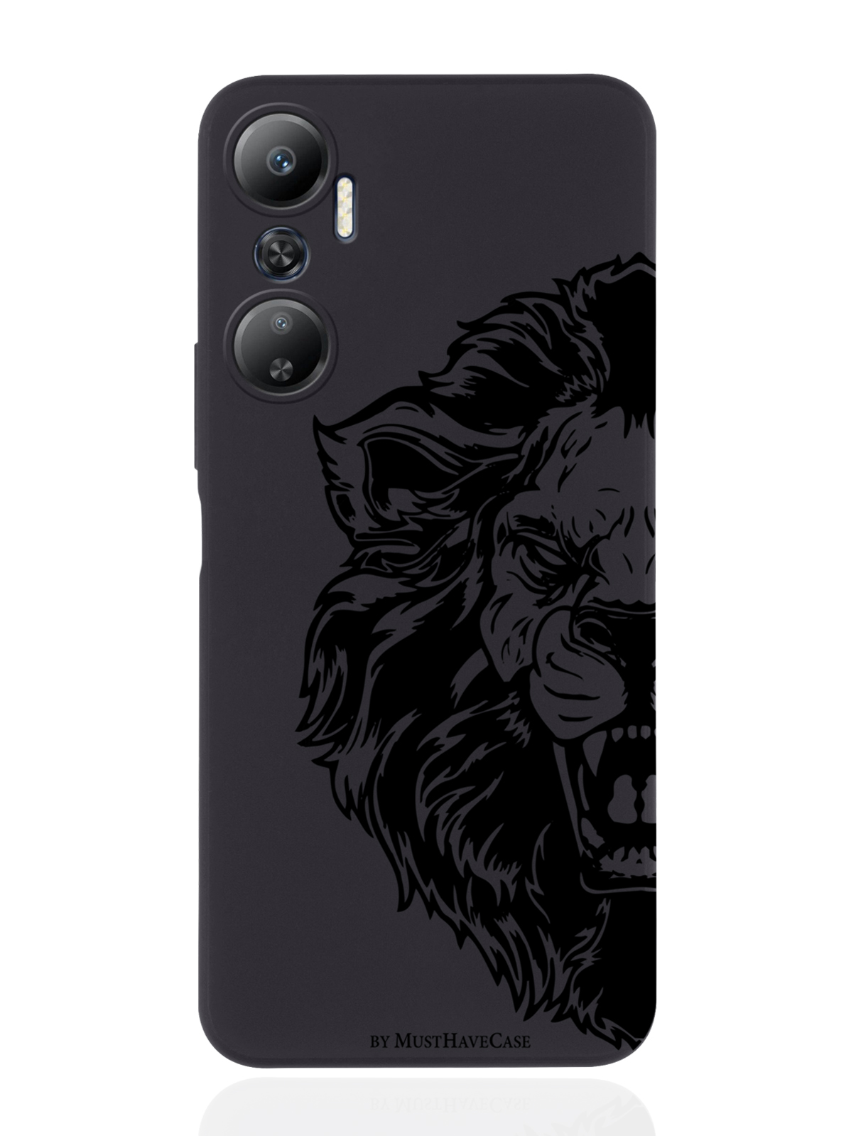 

Чехол MustHaveCase для Infinix Hot 20 Король Лев черный, Черный;коричневый