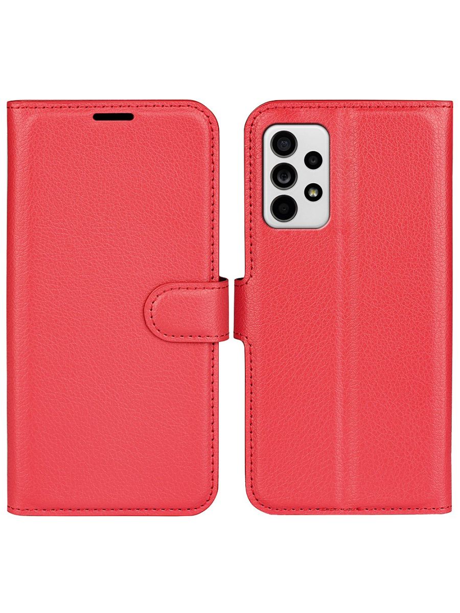 

Brodef Wallet Чехол книжка кошелек для Samsung Galaxy A33 красный