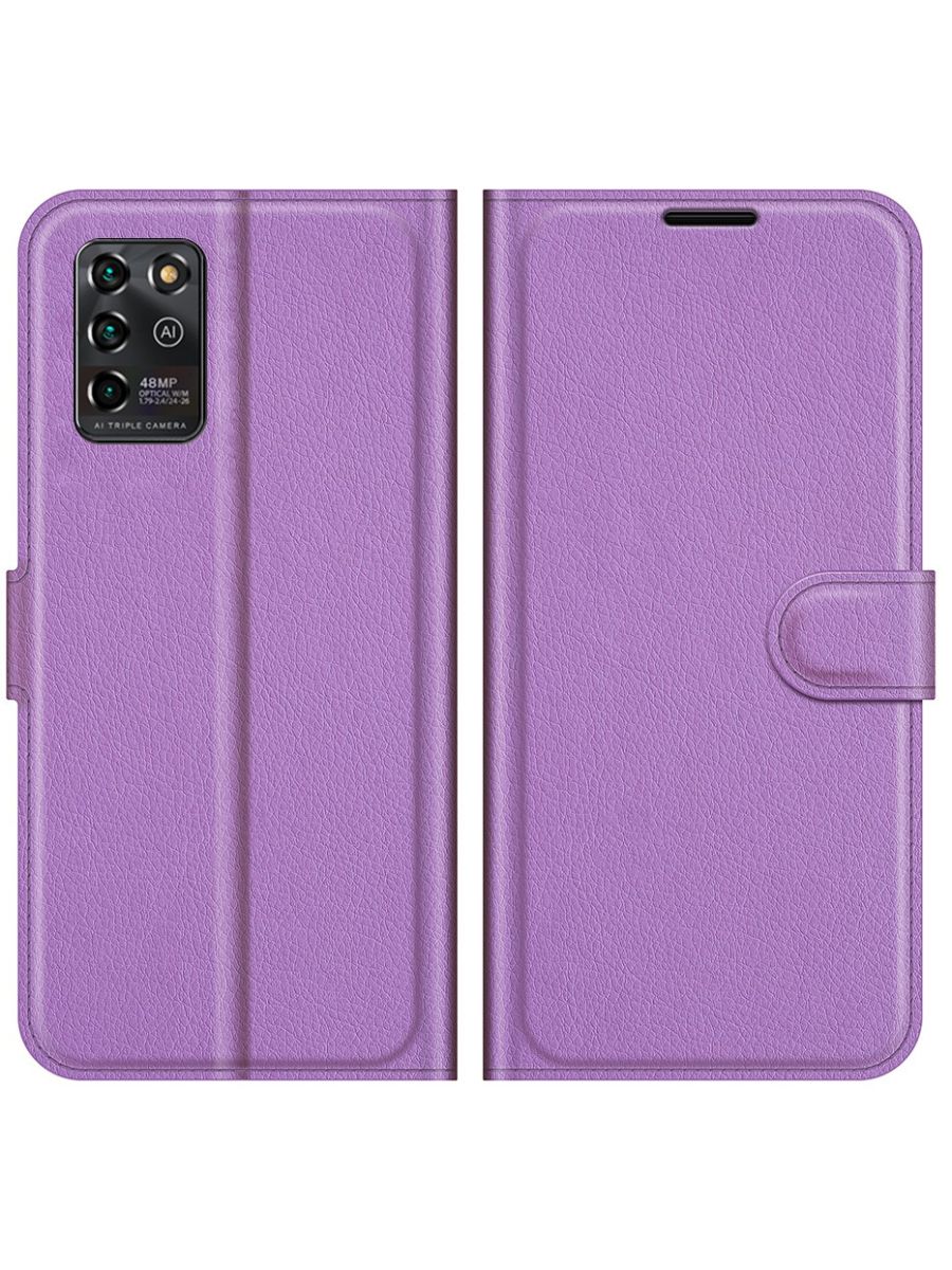 

Brodef Wallet Чехол книжка кошелек для ZTE Blade V30 Vita фиолетовый