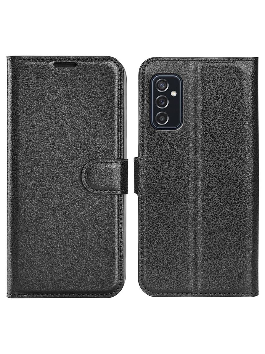 

Brodef Wallet Чехол книжка кошелек для Samsung Galaxy M52 черный