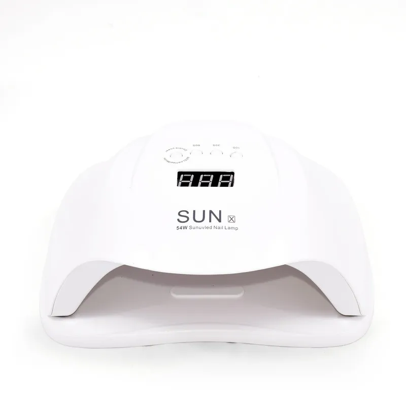 

УФ-LED лампа для маникюра Sun 54 Вт белая, Белый