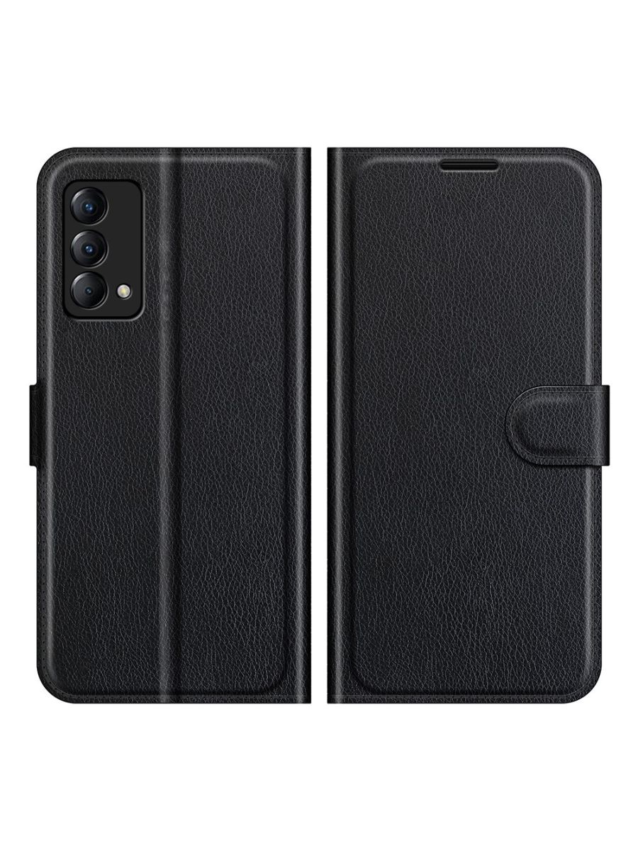 

Brodef Wallet Чехол книжка кошелек для Realme GT Master Edition черный