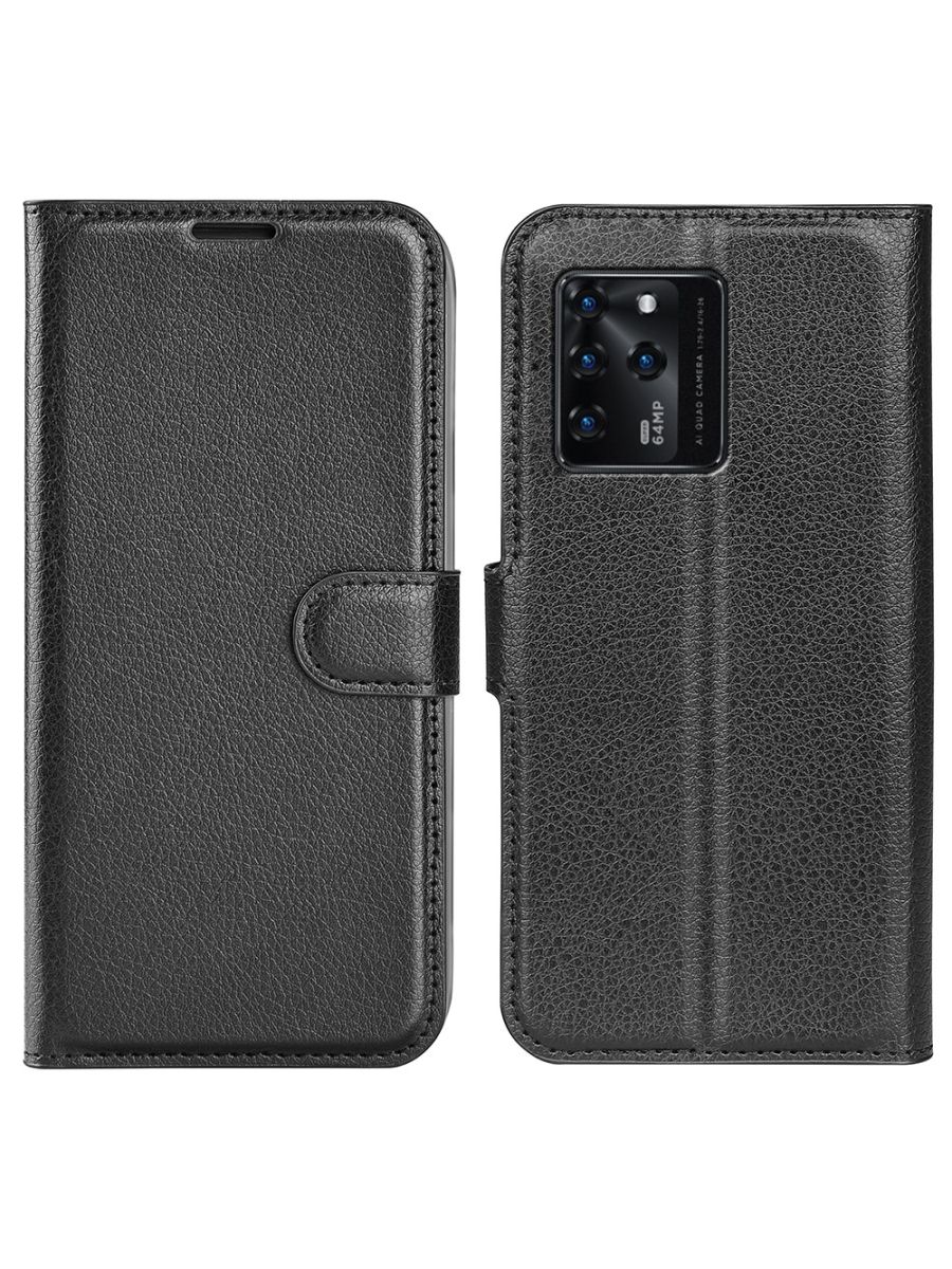 

Brodef Wallet Чехол книжка кошелек для ZTE Blade V30 черный