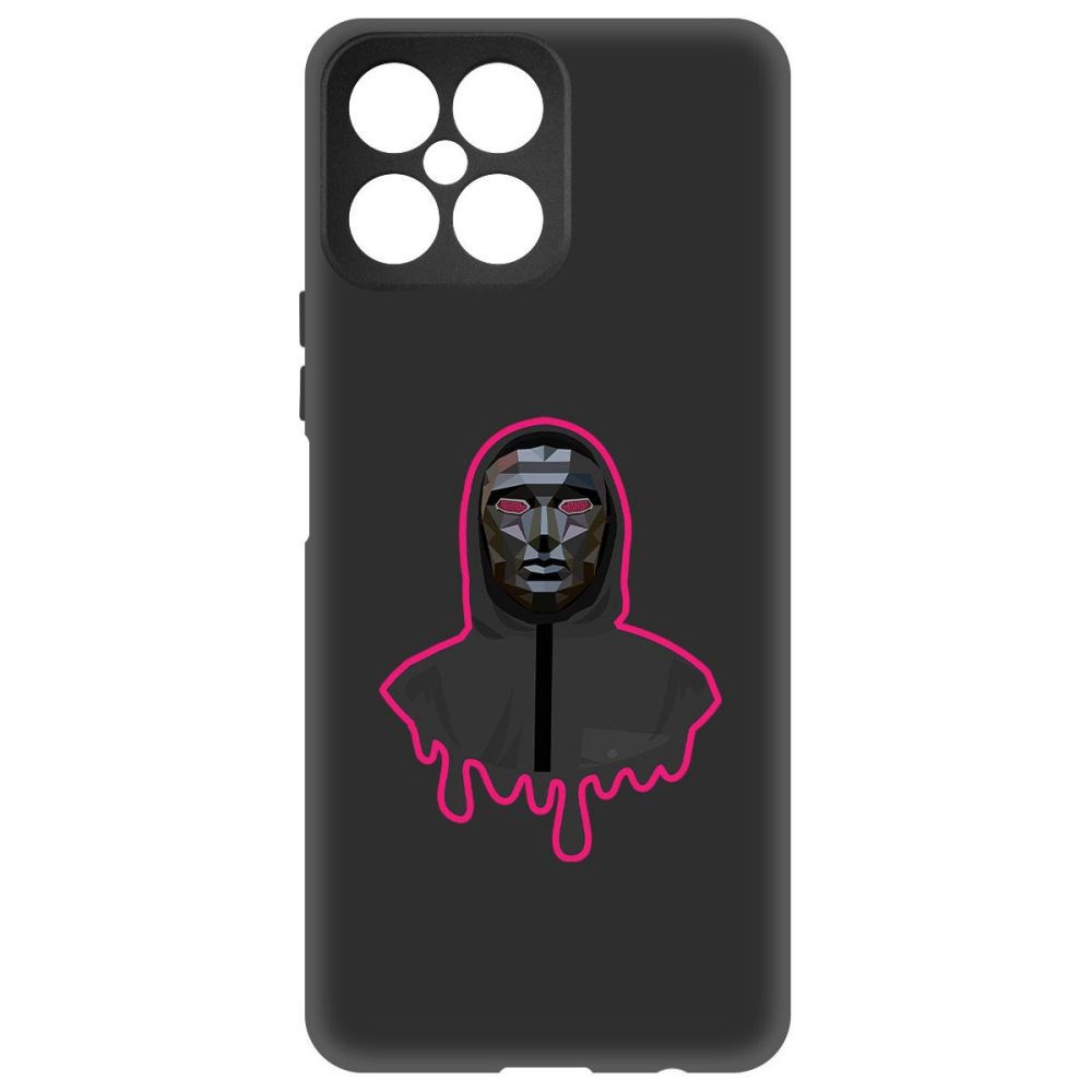 

Чехол-накладка Софт Игра в кальмара-Ведущий для Honor X30i, Черный