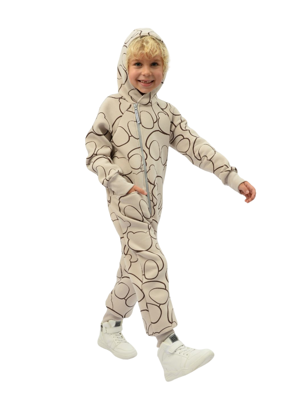 

Комбинезон детский Malek-Baby 03122, бежевый, 140, 03122