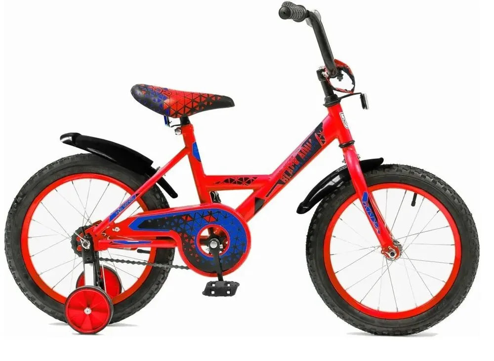Детский велосипед Black Aqua 1402, 14", красный