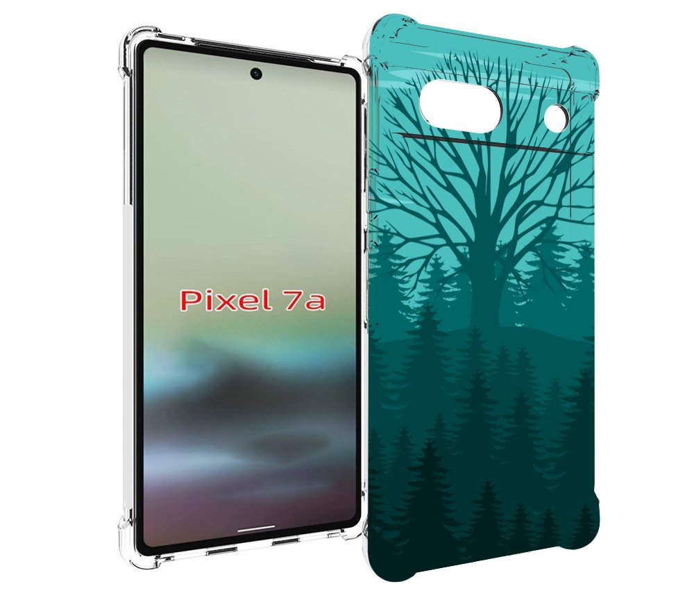 

Чехол MyPads Лес для Google Pixel 7A, Tocco