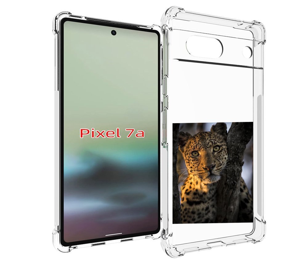 

Чехол MyPads Леопард для Google Pixel 7A, Tocco