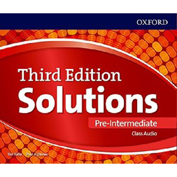 

Solutions: pre-intermediate: class audio cds / Falla, Tim Davies, Paul