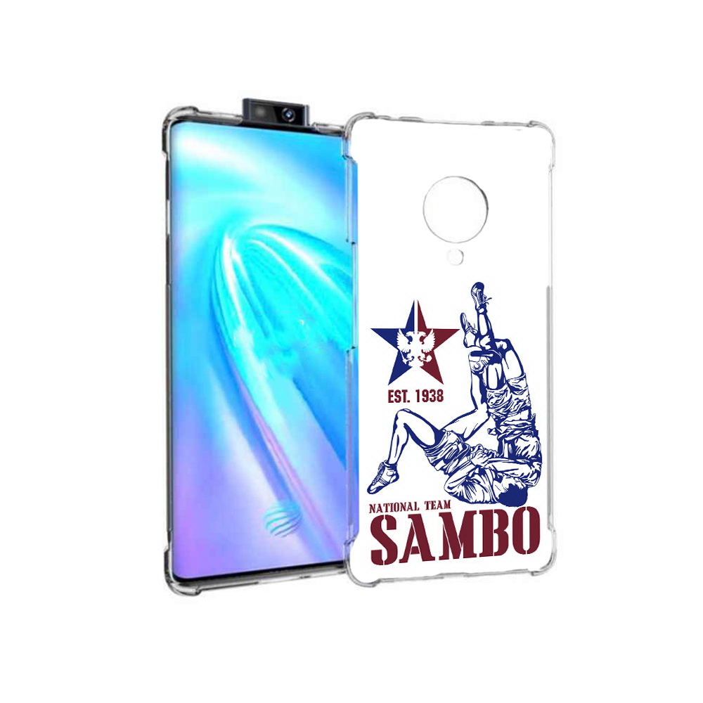 

Чехол MyPads Tocco для Vivo NEX 3 единоборства самбо (PT136035.381.344), Прозрачный, Tocco
