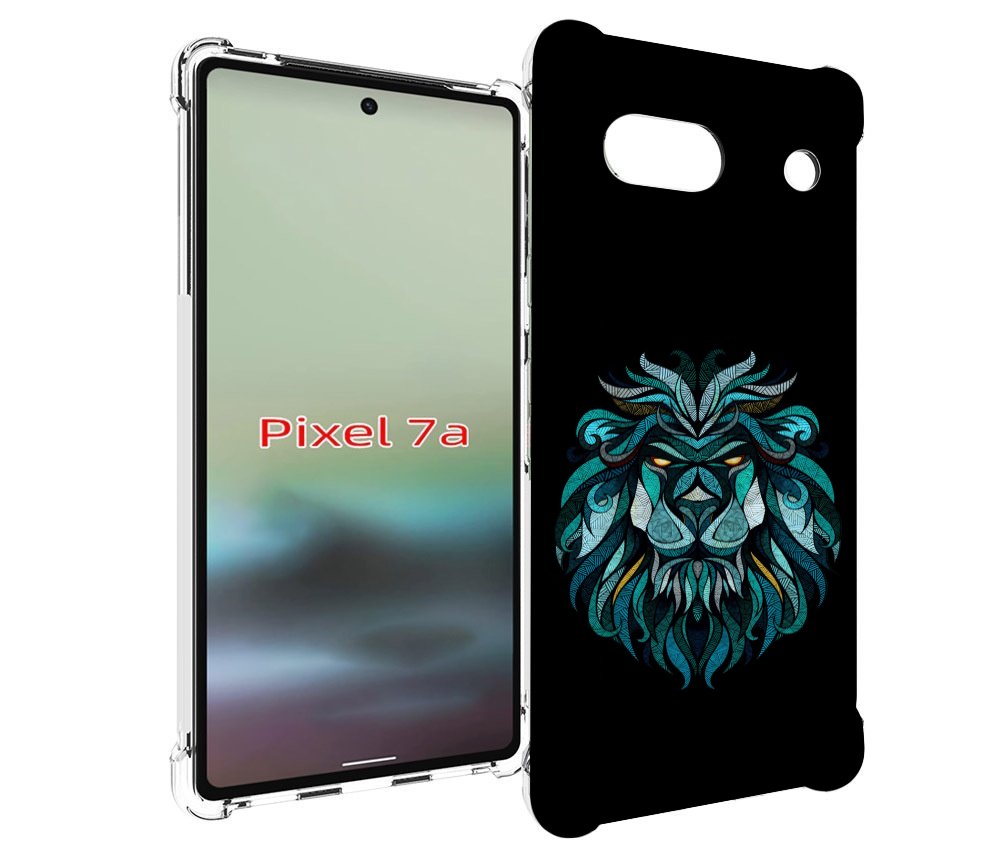 

Чехол MyPads Лев-красивый-зеленый для Google Pixel 7A, Tocco