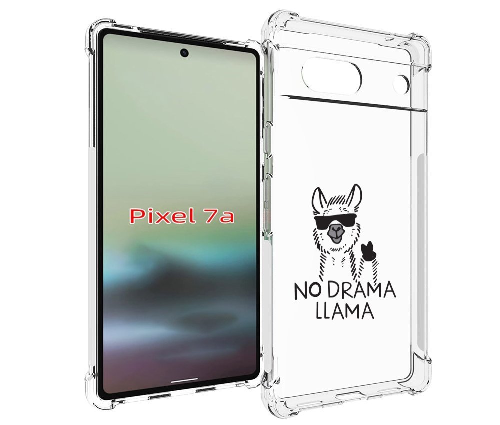 

Чехол MyPads Лама для Google Pixel 7A, Tocco