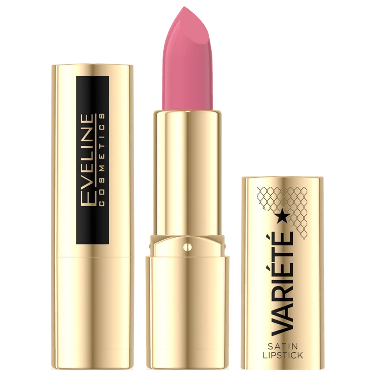 

Помада для губ Eveline Cosmetics сатиновая Variete тон 13 Pure Love, Розовый