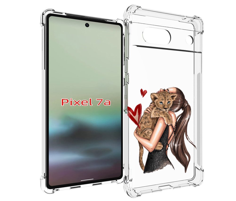 

Чехол MyPads Кошачья-любовь для Google Pixel 7A, Tocco