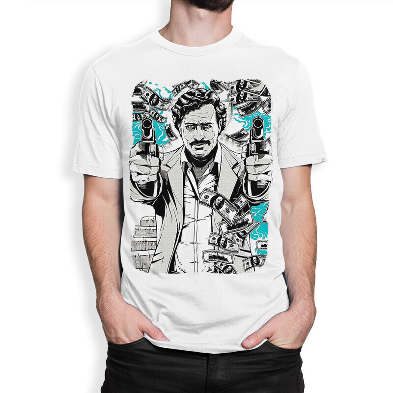 

Футболка мужская Dream Shirts Пабло Эскобар 10007152 белая XL, Пабло Эскобар 10007152