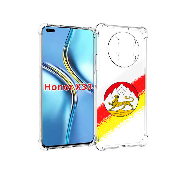 

Чехол MyPads герб флаг южная осетия для Honor X30 / Magic4 Lite 5G, Прозрачный, Tocco