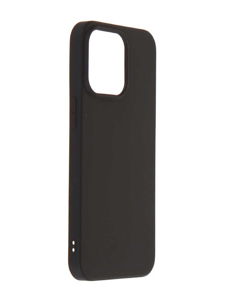 фото Чехол brosco для apple iphone 13 pro black matte ip13pro-colourful-black