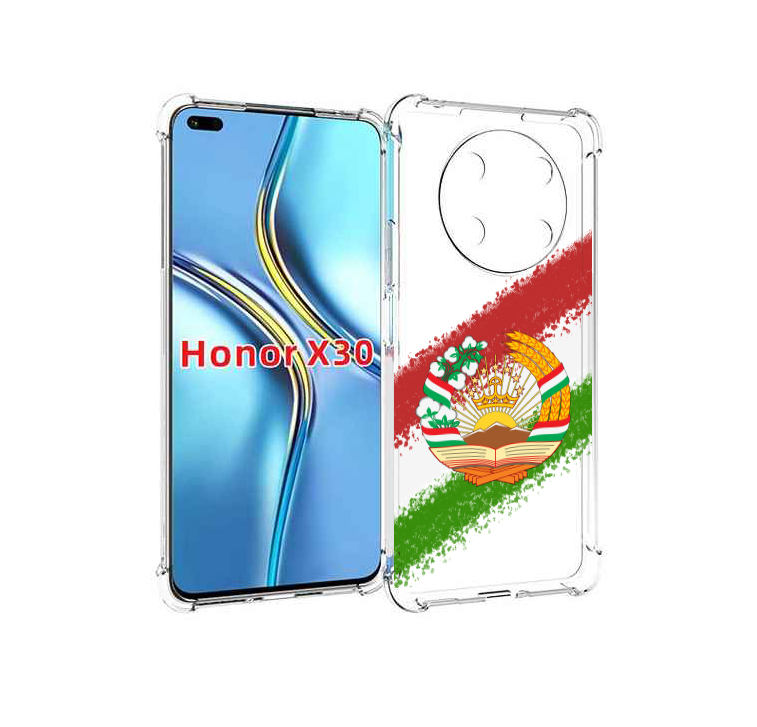 

Чехол MyPads герб флаг Таджикистана для Honor X30 / Magic4 Lite 5G, Прозрачный, Tocco