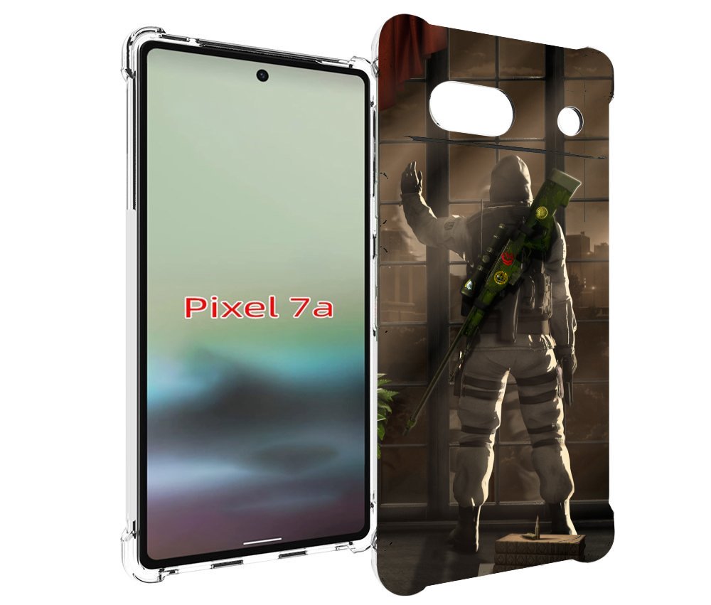 

Чехол MyPads Контр-Страйк-в-дыму для Google Pixel 7A, Tocco