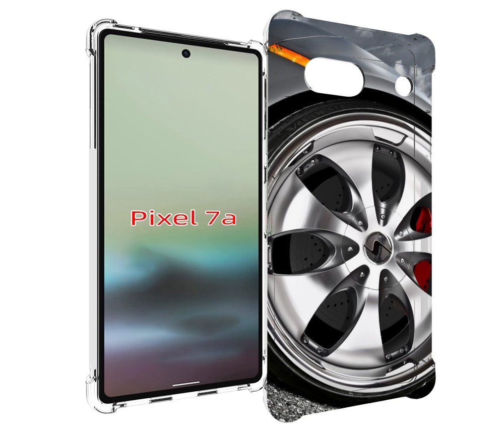 

Чехол MyPads Колесо мужской для Google Pixel 7A, Tocco