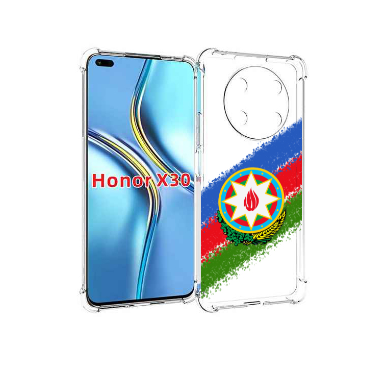 

Чехол MyPads герб флаг Азербайджана для Honor X30 / Magic4 Lite 5G, Прозрачный, Tocco