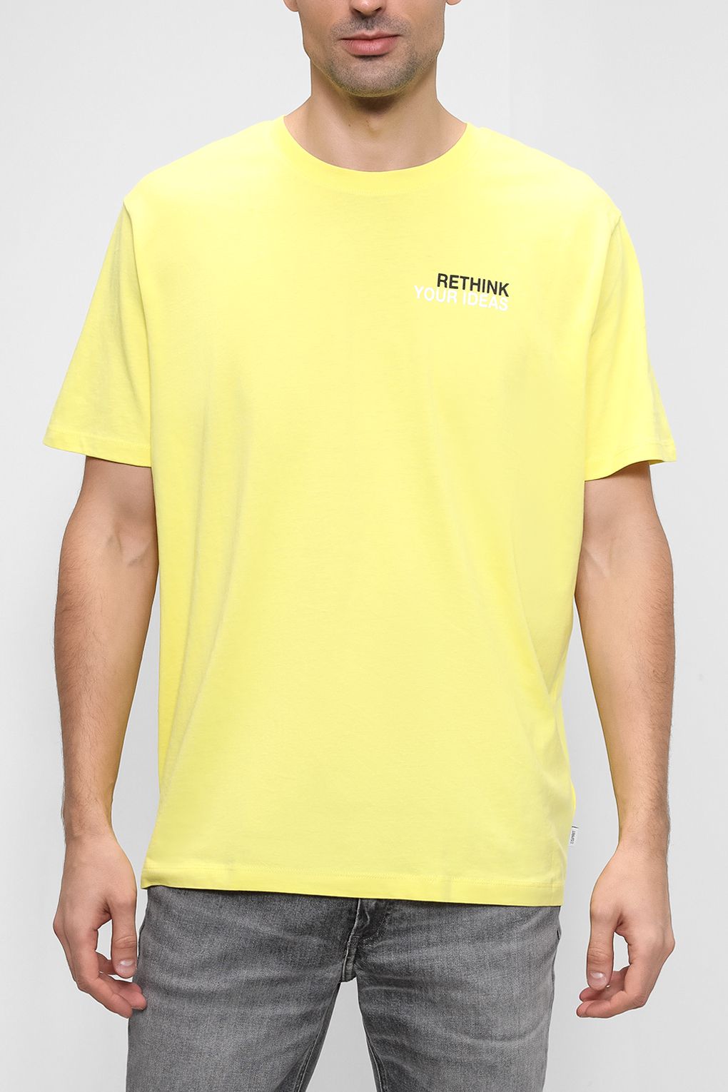 

Футболка мужская Esprit 022EE2K325 желтая M, Желтый, 022EE2K325