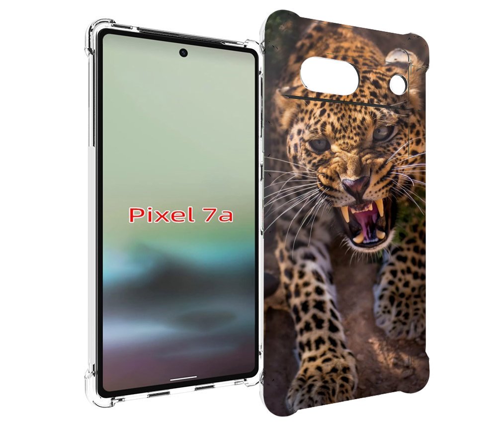 

Чехол MyPads Злой-гепард для Google Pixel 7A, Tocco