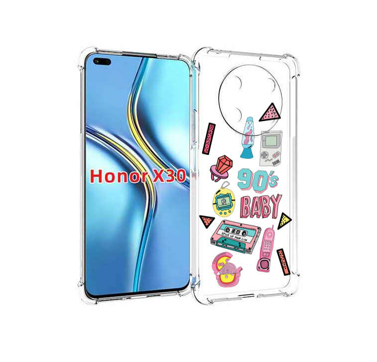 

Чехол MyPads гаджеты-90х для Honor X30 / Magic4 Lite 5G, Прозрачный, Tocco