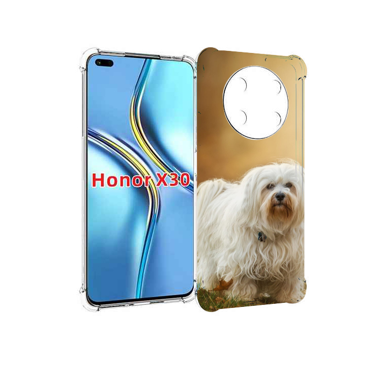 

Чехол MyPads гаванскии бишон для Honor X30 / Magic4 Lite 5G, Прозрачный, Tocco