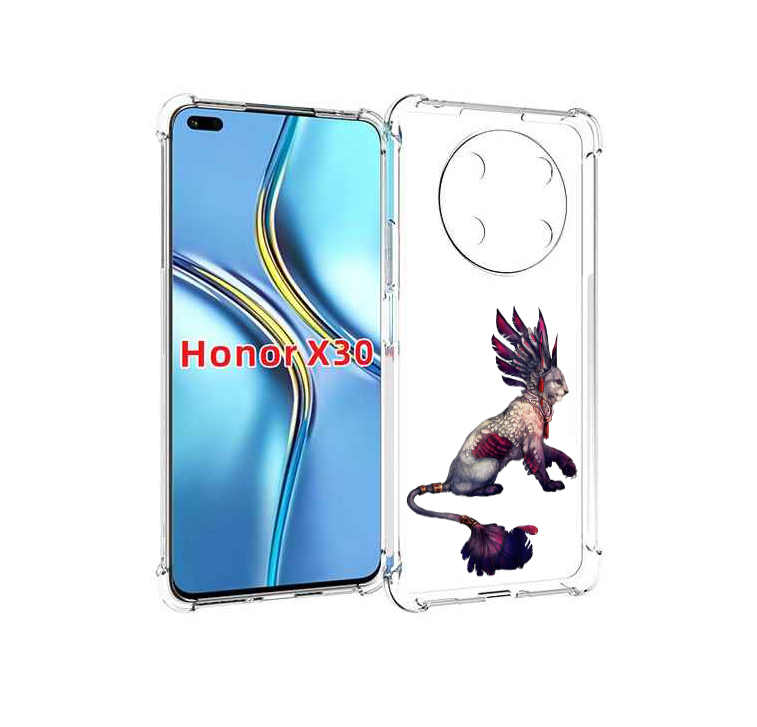 

Чехол MyPads волшебная-пума для Honor X30 / Magic4 Lite 5G, Прозрачный, Tocco