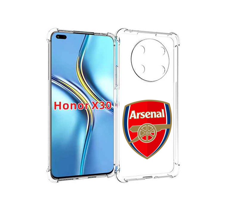 

Чехол MyPads ФК Арсенал логотип для Honor X30 / Magic4 Lite 5G, Прозрачный, Tocco