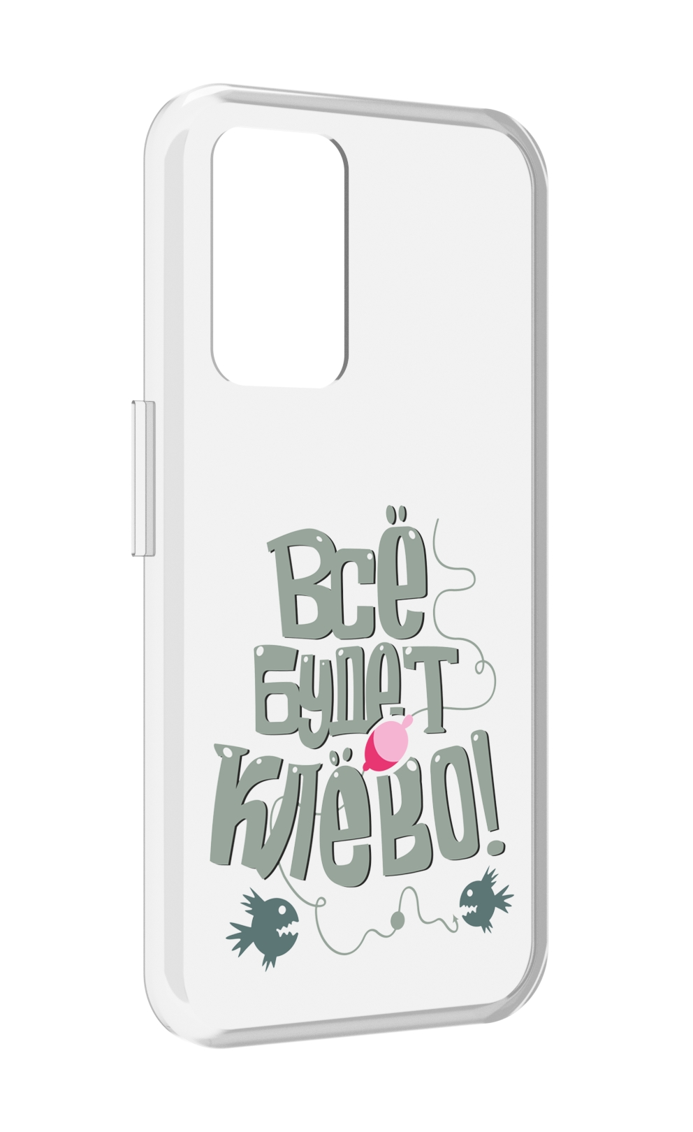 

Чехол MyPads все-будет-клево для Realme GT Neo3T, Прозрачный, Tocco